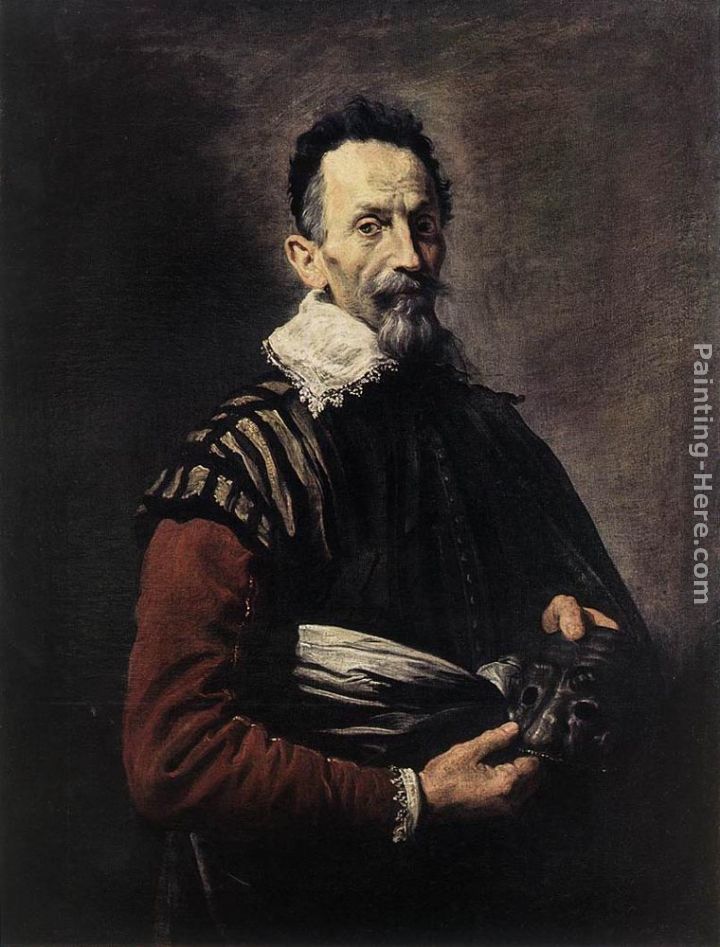 Domenico Feti Portrait of an Actor
